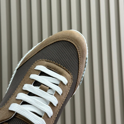 BOUNCING SNEAKERS BROWN CALFSKIN