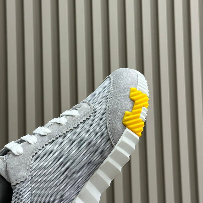 BOUNCING SNEAKERS LIGHT GRAY CALFSKIN