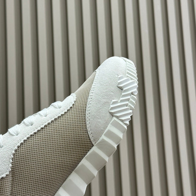BOUNCING SNEAKERS BRIGHT GRAY CALFSKIN
