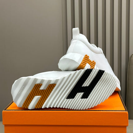 BOUNCING SNEAKERS WHITE CALFSKIN