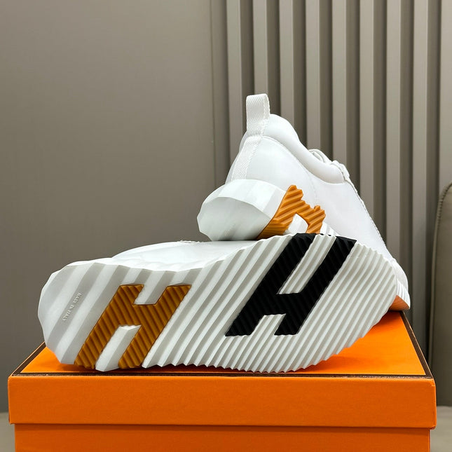 BOUNCING SNEAKERS WHITE CALFSKIN