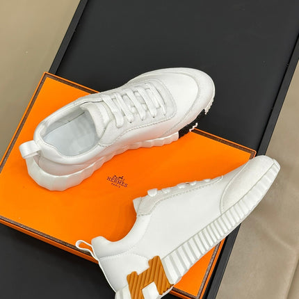 BOUNCING SNEAKERS WHITE CALFSKIN