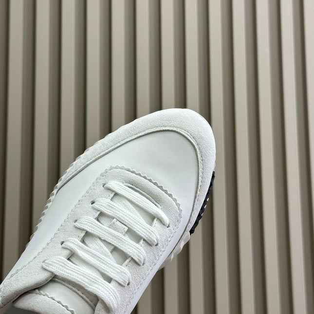 BOUNCING SNEAKERS WHITE CALFSKIN