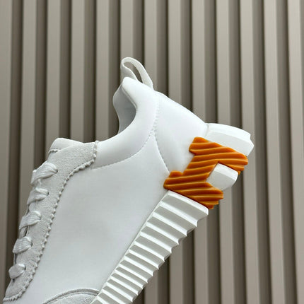 BOUNCING SNEAKERS WHITE CALFSKIN