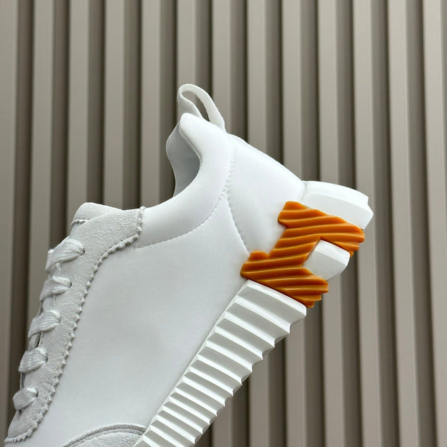 BOUNCING SNEAKERS WHITE CALFSKIN