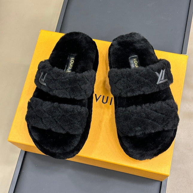 LV WOMEN SUNSET PLATFORM COMFORT MULE