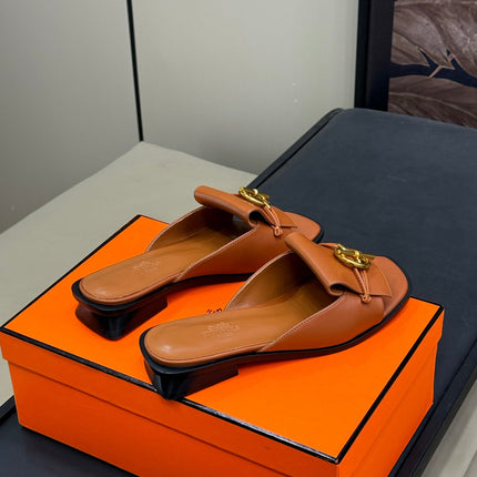 ISLE SANDAL IN BRONZE BROWN CALFSKIN