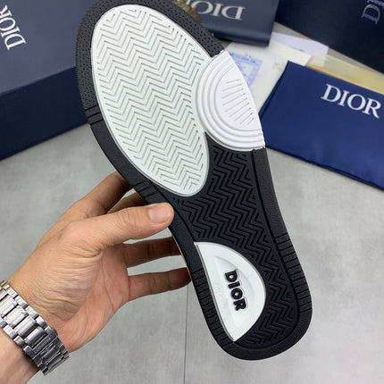 CD HOMME SNEAKERS BLACK CALFSKIN