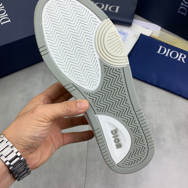 CD HOMME SNEAKERS WHITE CALFSKIN