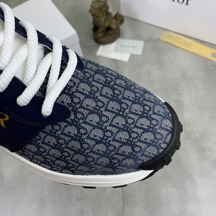 CD B24 SNEAKER NAVY AND GRAY FABRIC