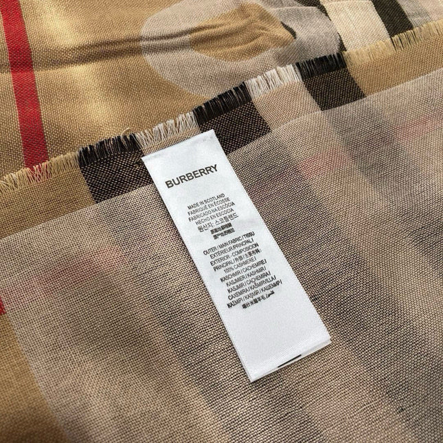 BBR SCARF 220 CM IN CASHMERE 507198