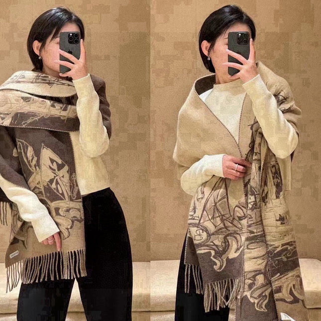 BBR SCARF 210 CM IN CASHMERE 537299