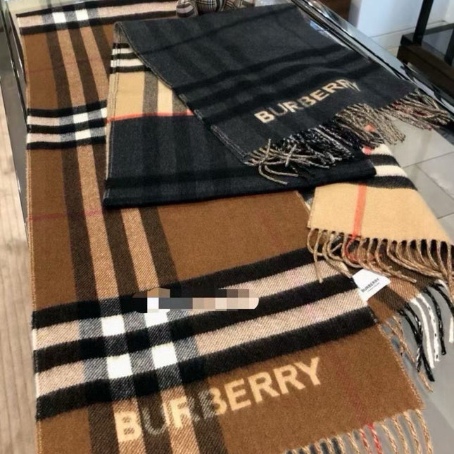 BBR SCARF 168 CM IN CASHMERE 540607
