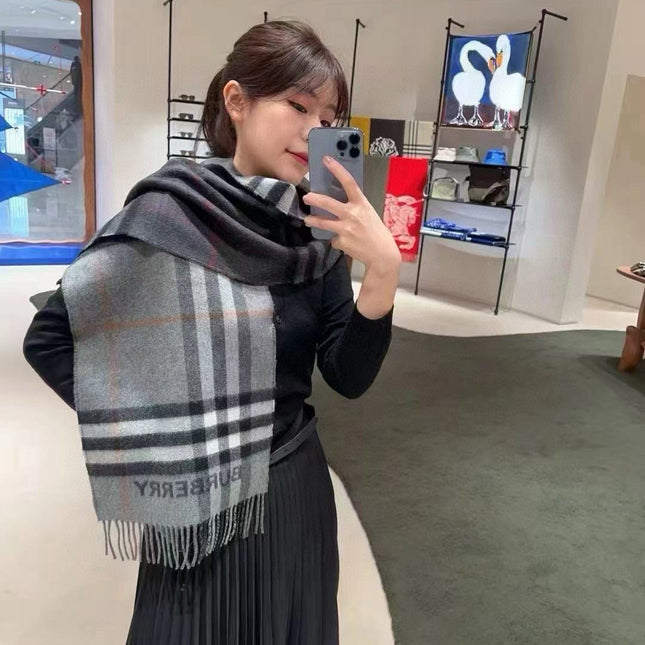 BBR SCARF 168 CM IN CASHMERE 540611