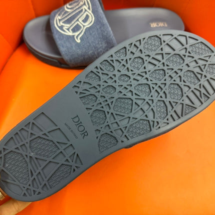 CD AQUA SLIDE SANDAL AEGEAN DENIM