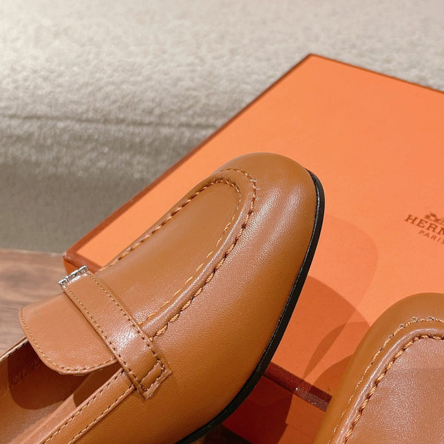 INFINIE 50 PUMP CARAMEL LAMBSKIN