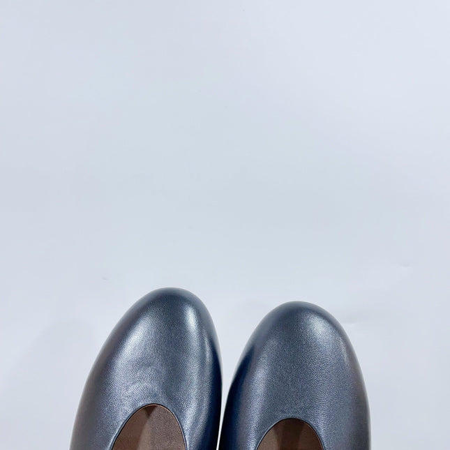 ALAIA MARY JANE SHOES IN BLACK LAMBSKIN WITH GOLD HARDWARE