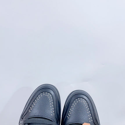 TRAINER SNEAKER IN BLACK CALFSKIN