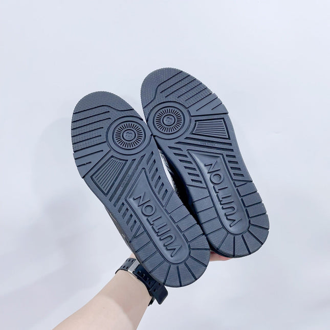 TRAINER SNEAKER IN BLACK CALFSKIN