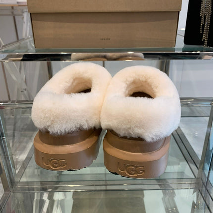SNOW BOOT IN CIDER BROWN SUEDE AND CALFSKIN