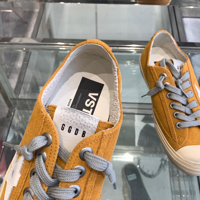 V-STAR LTD SNEAKERS IN MARIGOLD SUEDE WHITE STAR