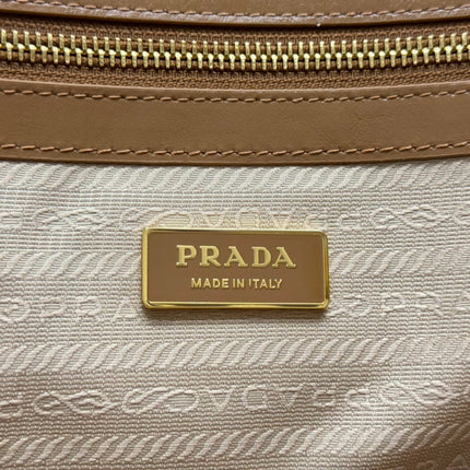 TOTE BAG 39 IN CIDER BROWN SMOOTH CALFSKIN