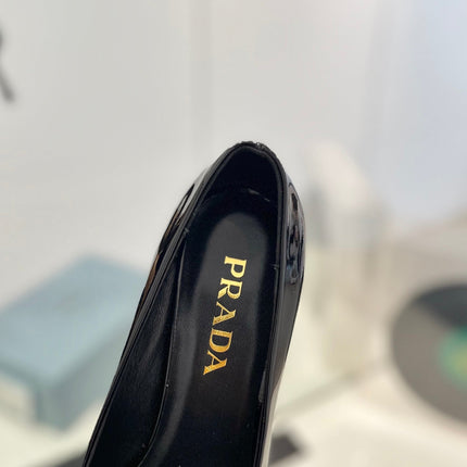 Pra Pumps 75 Black Patent Leather