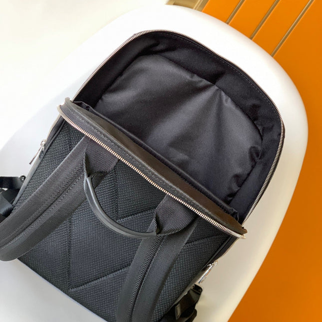 LV 25S MICHAEL BACKPACK 42 IN DAMIER INFINI ONYX CALFSKIN