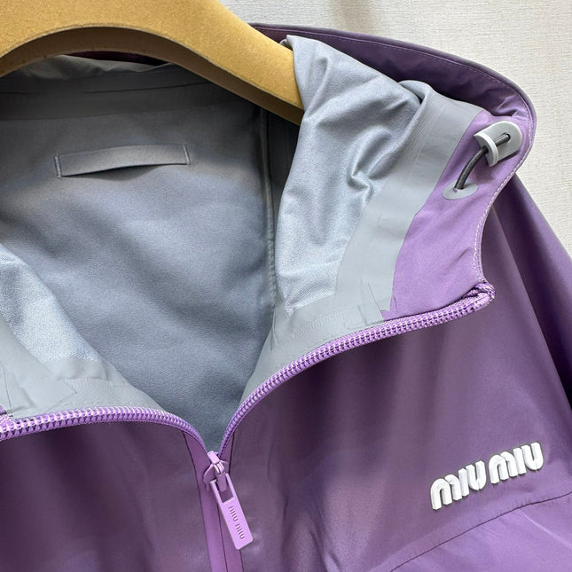MIUMIU HOODED JACKET STYLE 40