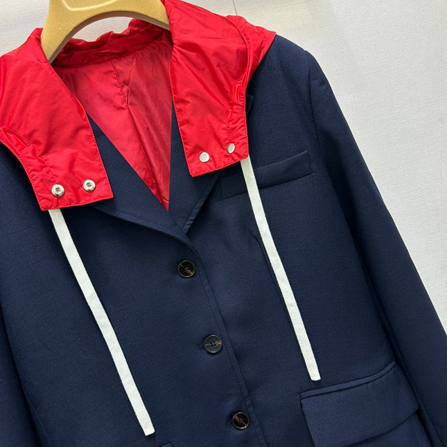 MIUMIU HOODED BLAZER STYLE 41