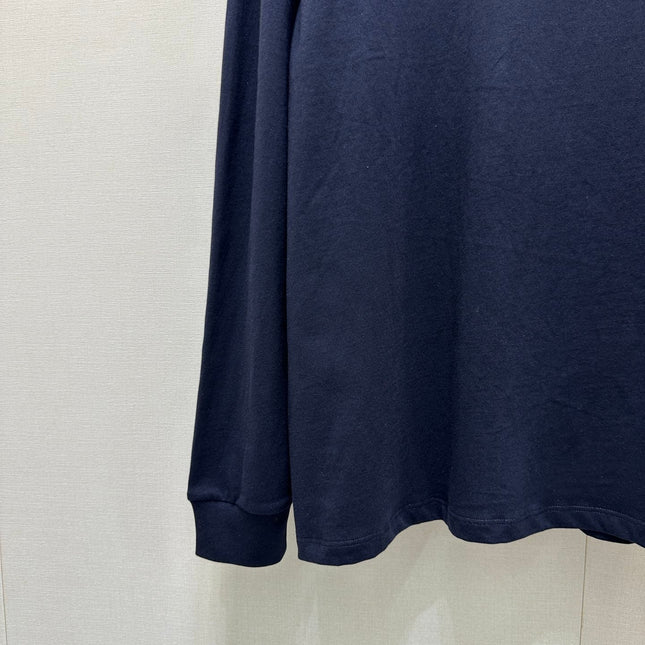 MIUMIU LONG-SLEEVE CREW NECK T-SHIRT STYLE 58