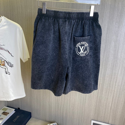 LV CASUAL SHORT BLACK DENIM 239582