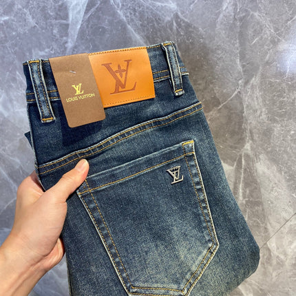 LV BLUE DENIM JEAN 239575