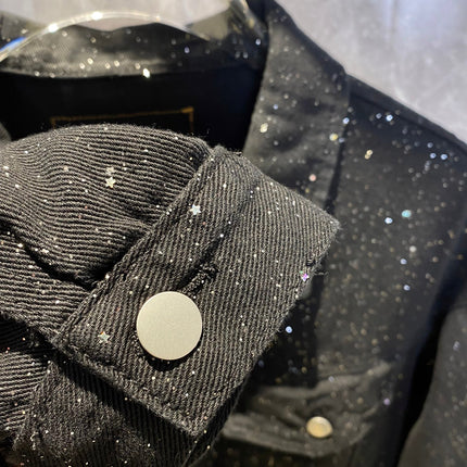 LV BLACK DENIM JACKET 239583