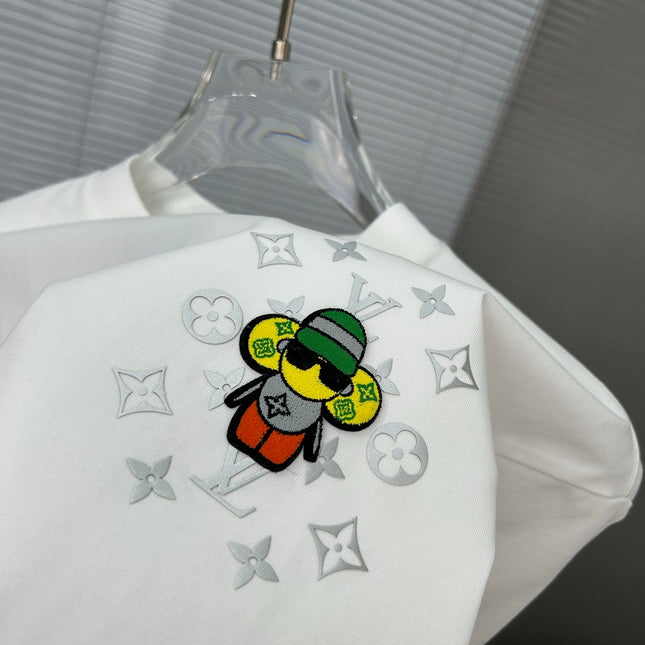 LV WHITE COTTON T-SHIRT 239579