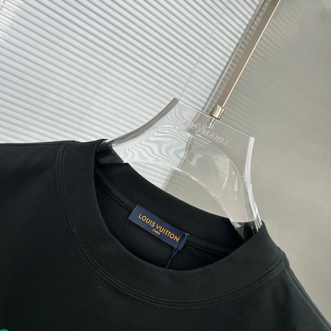 LV BLACK COTTON T-SHIRT 239580