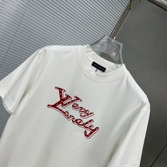 LV WHITE COTTON T-SHIRT 239581