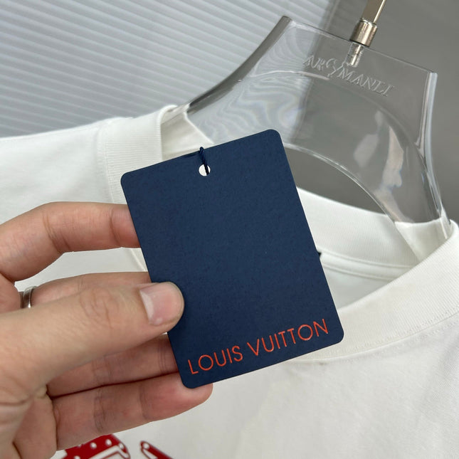 LV WHITE COTTON T-SHIRT 239581