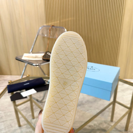 PRA LACE-UP SHOES WHITE CALFSKIN