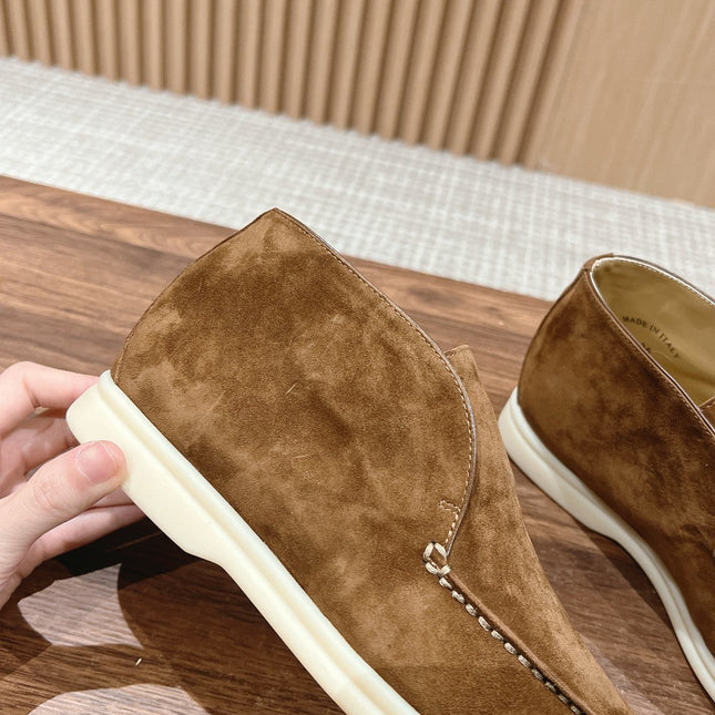 LP OPEN WALK LOAFERS SEPIA SUEDE