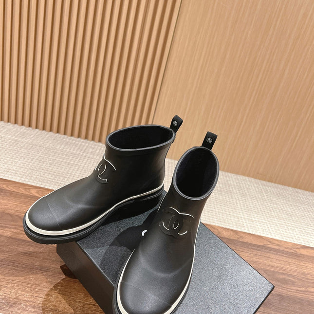 CC RAIN BOOTS BLACK TPU