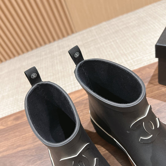 CC RAIN BOOTS BLACK TPU