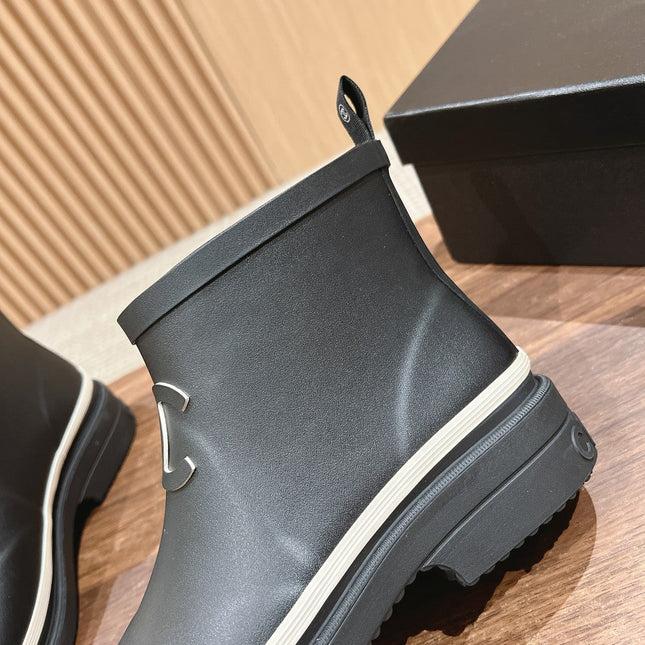 CC RAIN BOOTS BLACK TPU