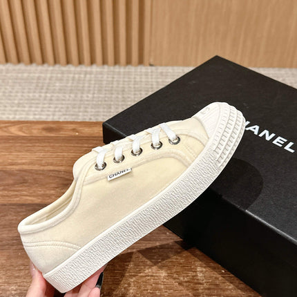 CONVERSE SNEAKER IN BEIGE CREAM CANVAS