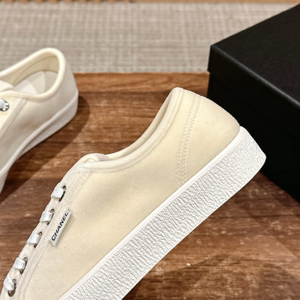 CONVERSE SNEAKER IN BEIGE CREAM CANVAS