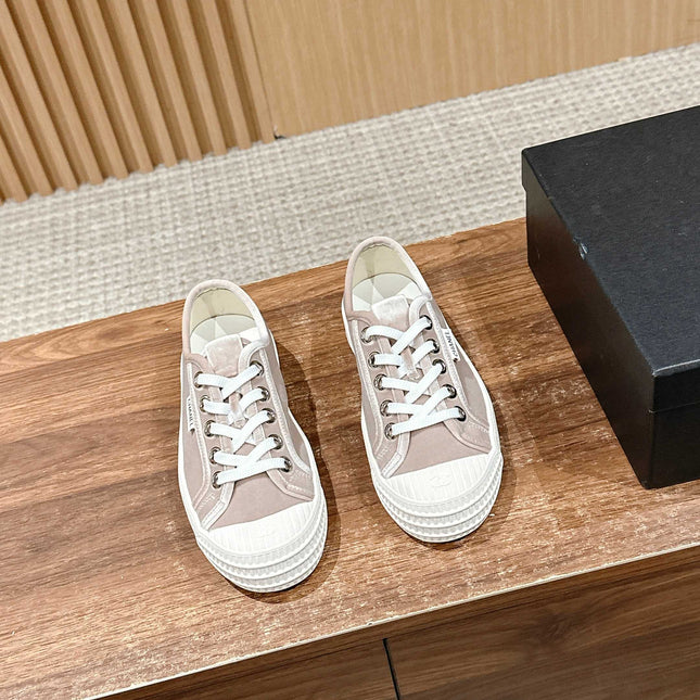 CONVERSE SNEAKER IN KHAKI BROWN VELVET