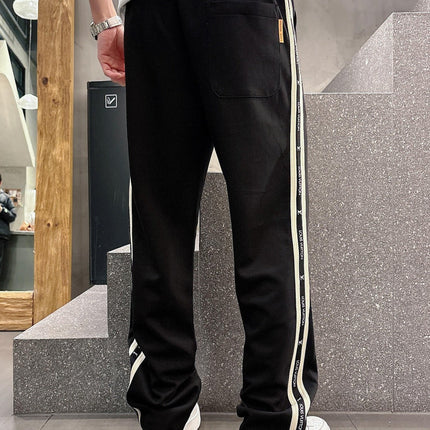 LV SWEATPANTS BLACK COTTON 239584
