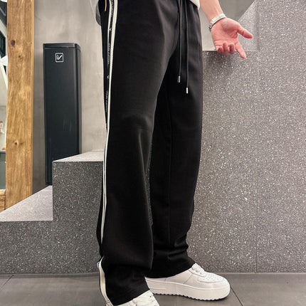 LV SWEATPANTS BLACK COTTON 239584
