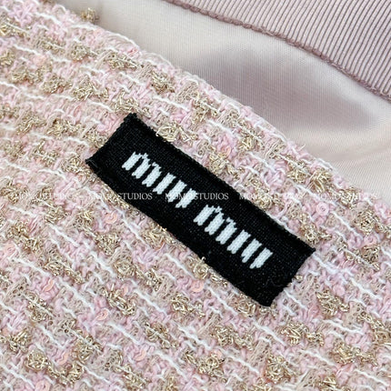 MIUMIU MINI SKIRT STYLE 371