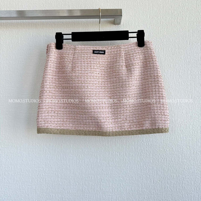 MIUMIU MINI SKIRT STYLE 371